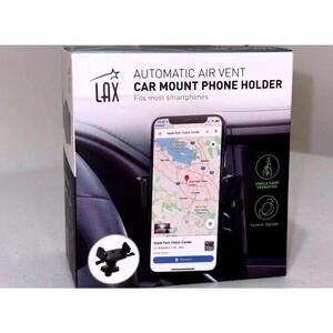 LAX Automatic Air Vent Car Mount Phone Holder For Smartphones